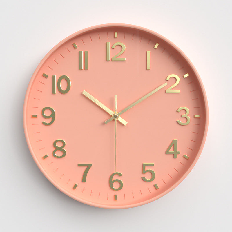 Simple Design Silent Classroom Wall Clock 12 Inches