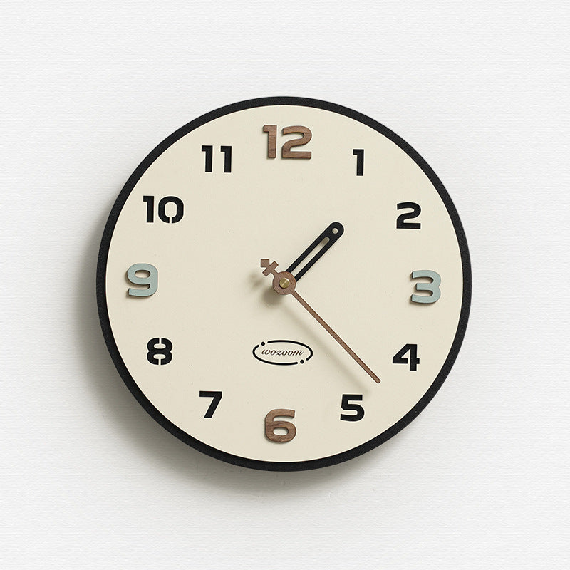 Modern Classroom Wall Décor Silent Clock