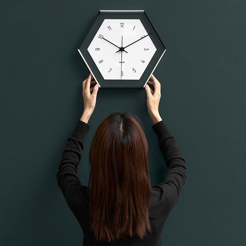 Unique Nordic Wall Décor Clock for Living Room