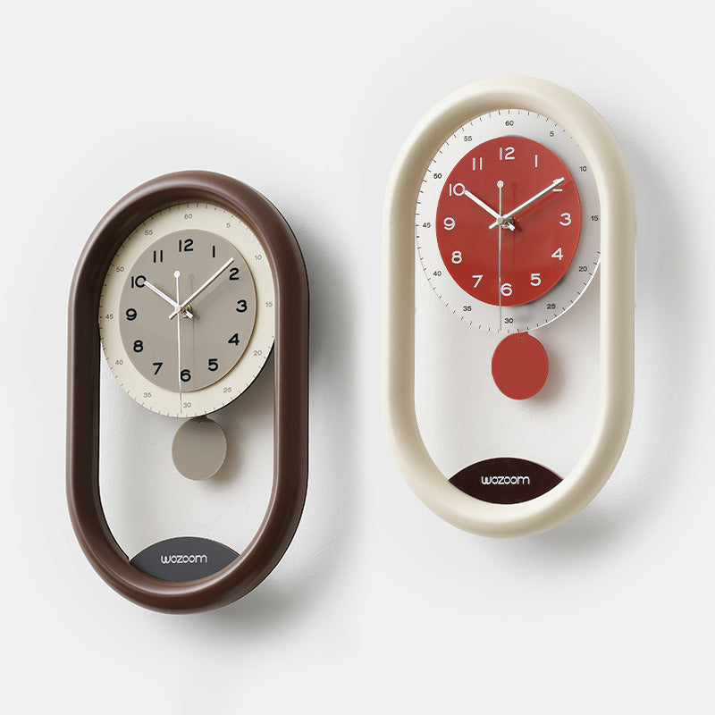 Modern Artistic Pendulum Silent Wall Clock