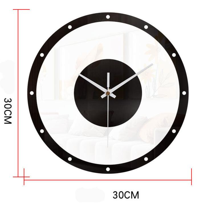 Minimalist Analog Silent Wall Deco Clock