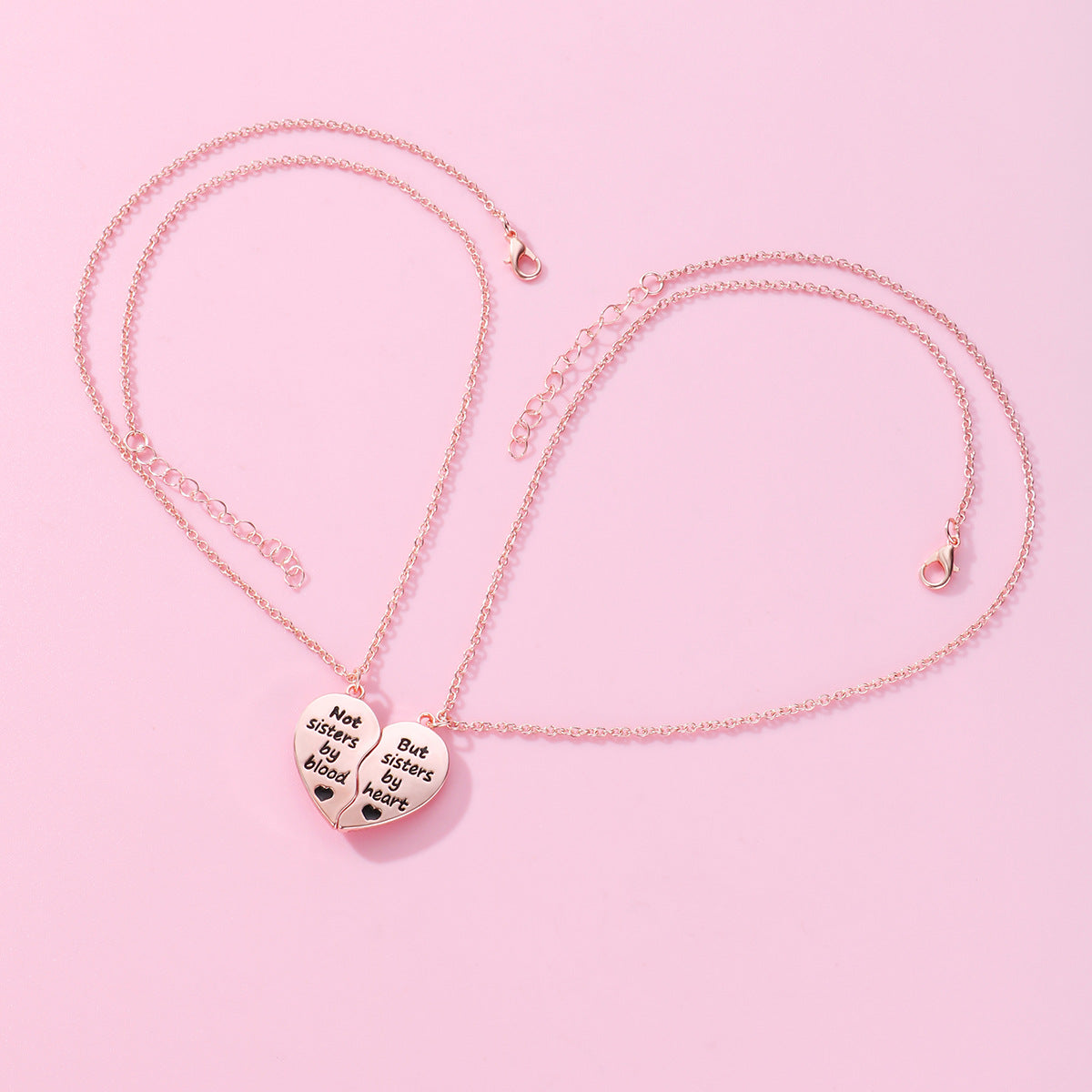 Magnetic Hearts Best Friends Necklaces Gift Set