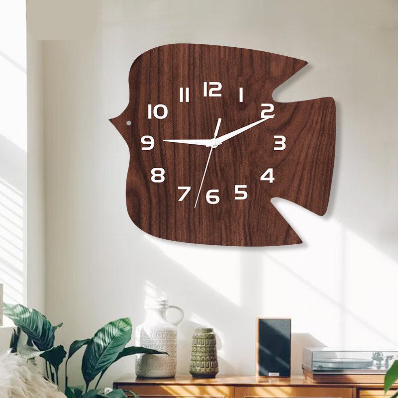 Bird Shaped Wall Décor Silent Clock