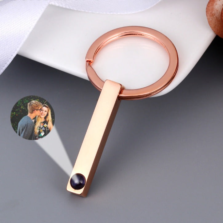 Custom Photo Projection Keychain