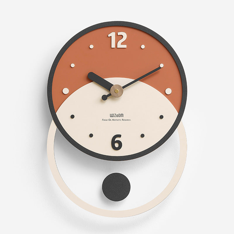 Nordic Minimalist Wall Décor Clock for Living Room