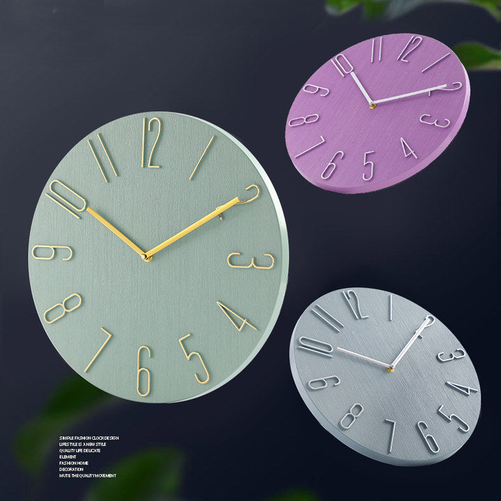 Simple Minimalistic Wall Decoration Clock