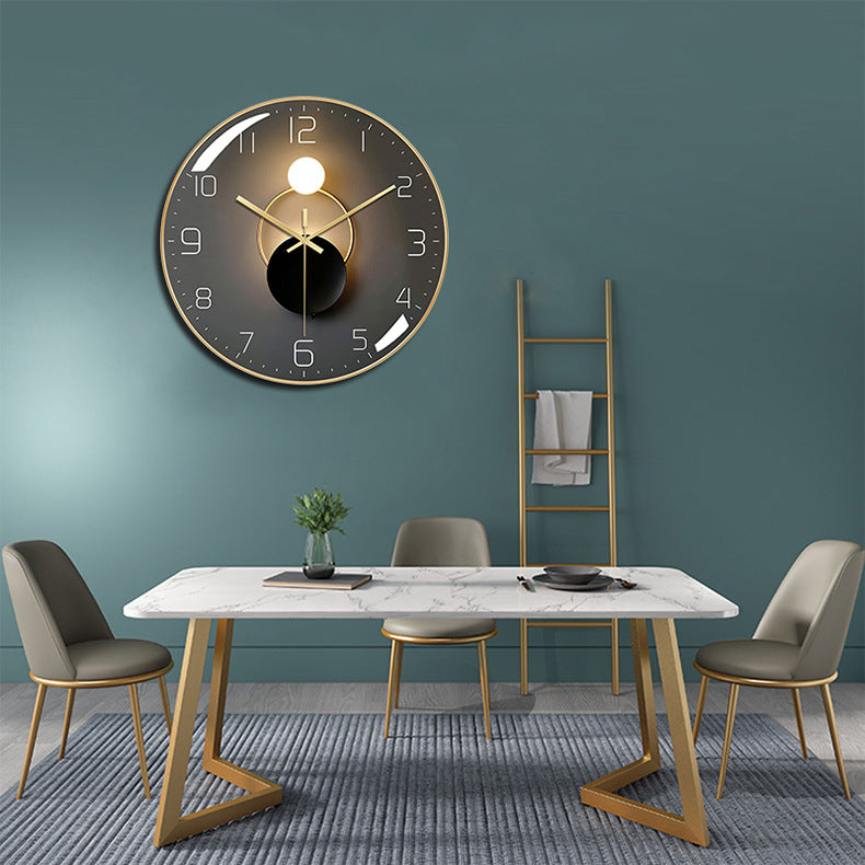 Nordic Silent Wall Clock 12 Inches