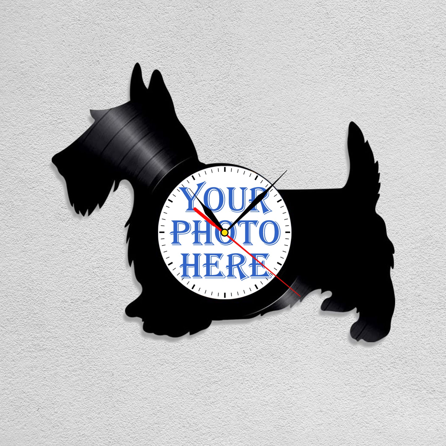 Personalized Pet Memorial Wall Clock Gift for Dog Lovers