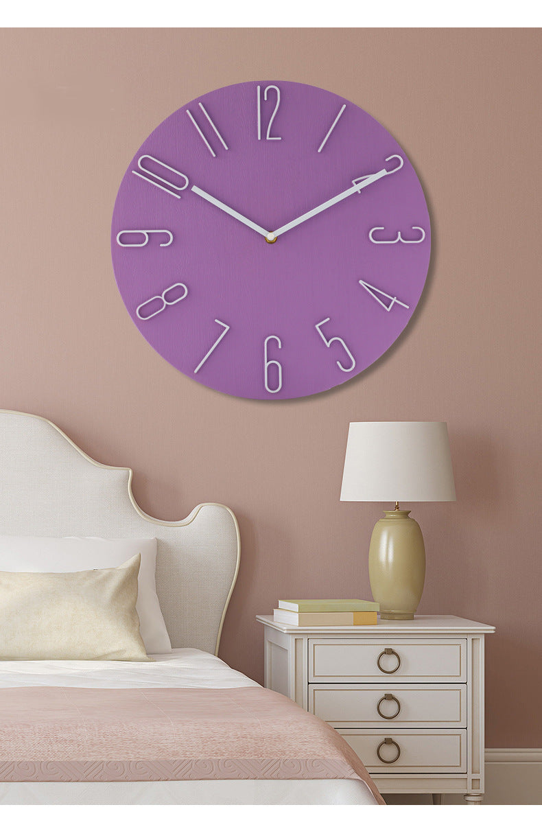Simple Minimalistic Wall Decoration Clock
