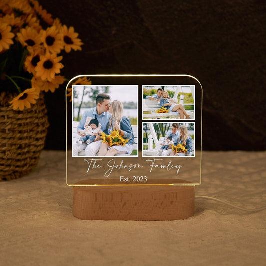 Personalized Family Photos Led Lamp