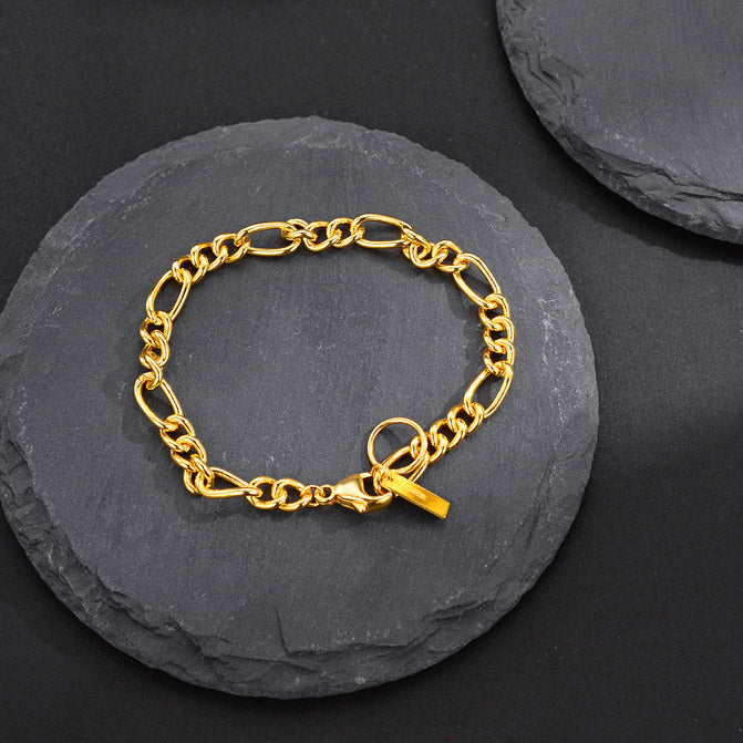 Chunky Figaro Chain Bracelet