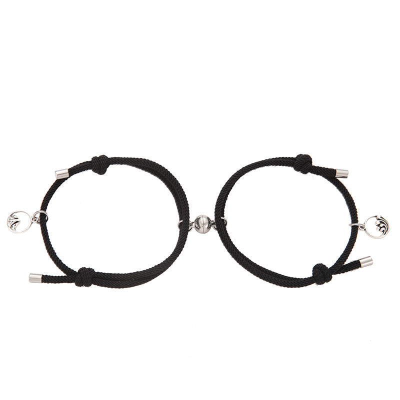 Ocean Mountain Matching Pair Magnetic Bracelets