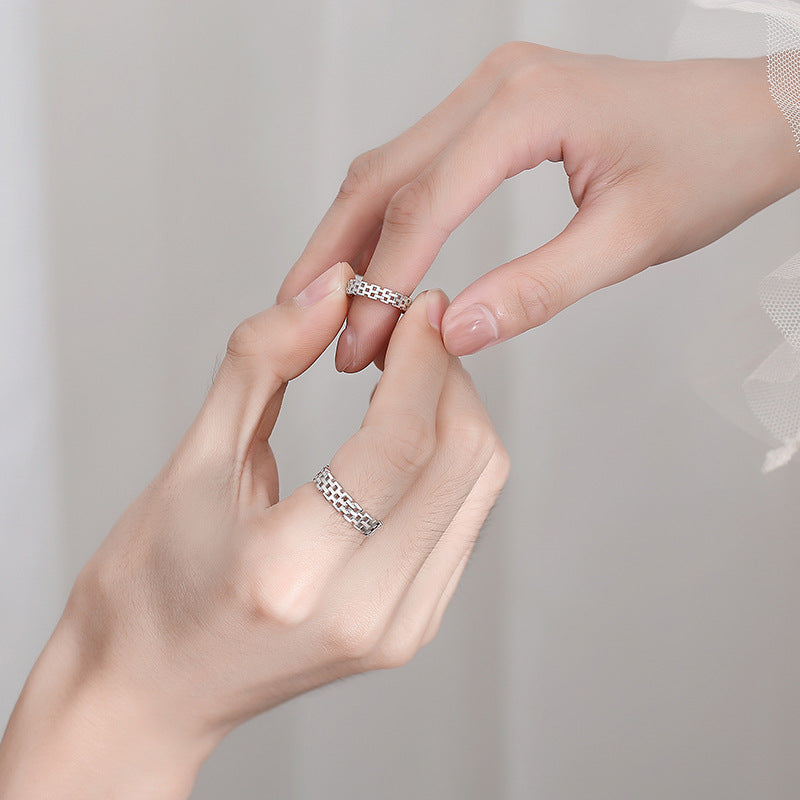 Unique Matching Wedding Rings Set for Two