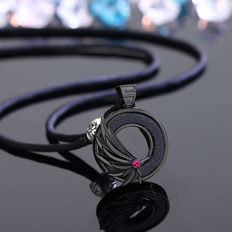 Angel and demon Necklaces Set for Couples