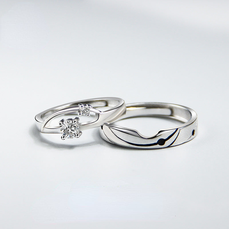 Rings that Fits Together Couple Gift Set