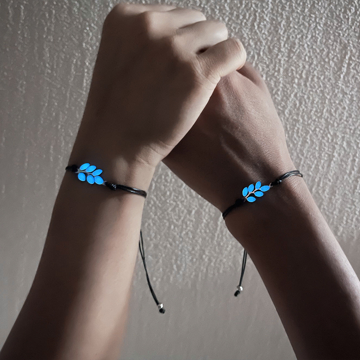 Night Glowing Friendship Bracelets Set for two