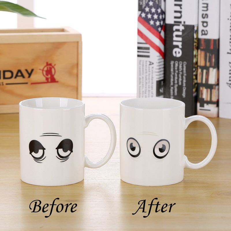 Color Changing Ceramic Cup Fun Gift