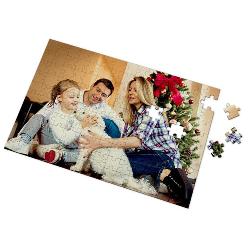 Personalized Photo Scannable Spotify Jigsaw Puzzle Gift