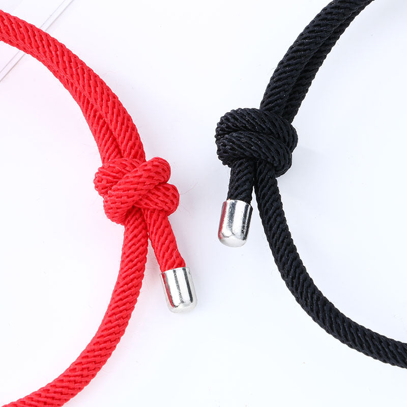 Ocean Mountain Magnetic Bracelets for Couples