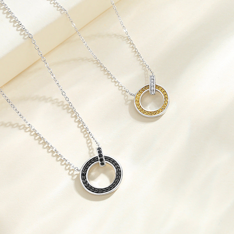 Matching Necklaces Gift for Agriculturist Couple