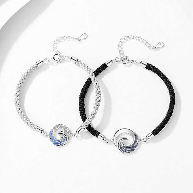 Phoenix Dragon Couple Bracelets Set