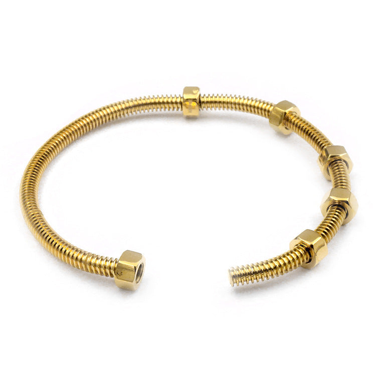 Matching Bracelets Set for Mechanic Couple