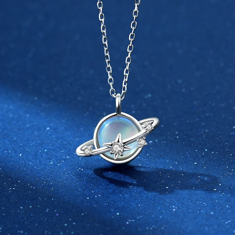 Romantic Spaceman Necklaces for Girlfriend Boyfriend