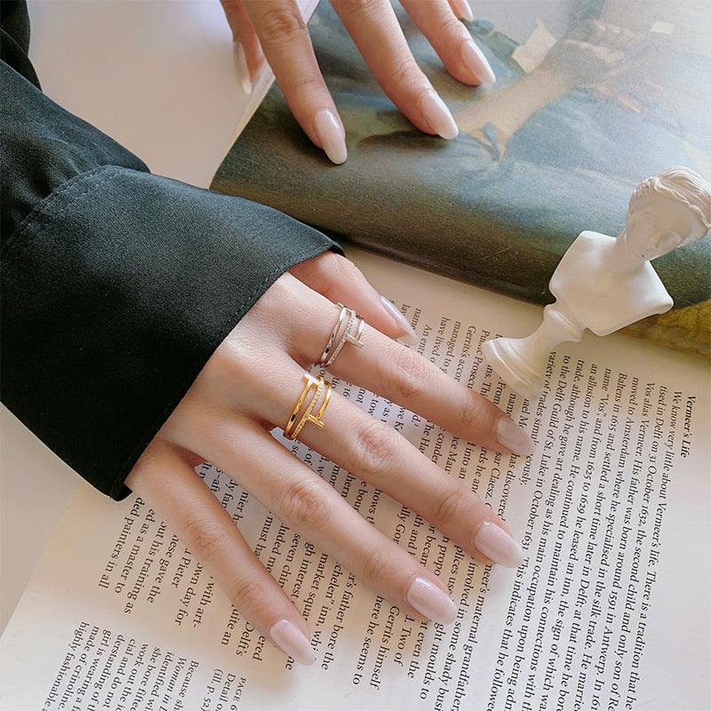 Custom Engravable Matching Couple Rings Set