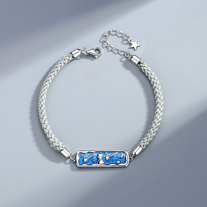 Personalized Bracelets Set for Girlfriend Boyfriend