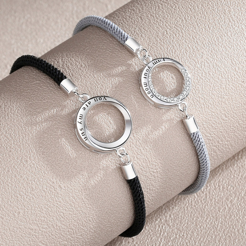 Sun and Moon Relationship Couple Bracelets