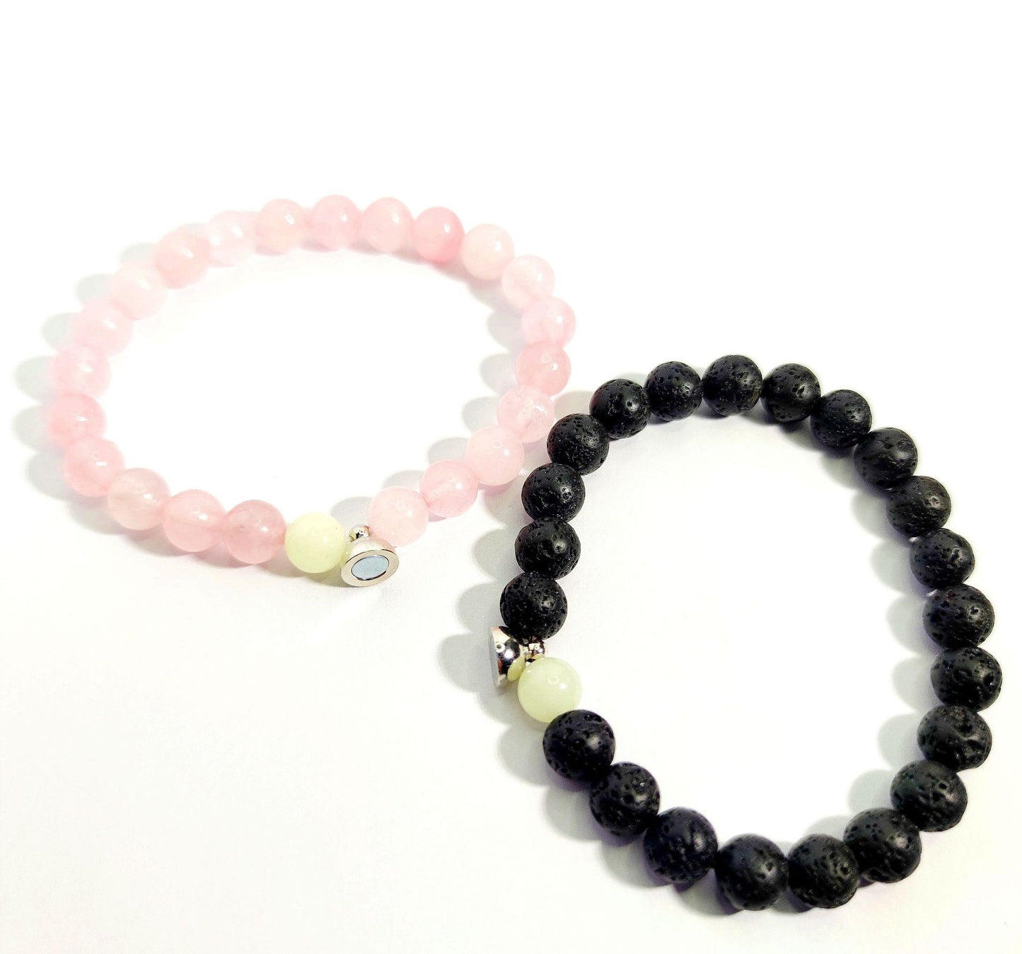Glowing Magnetic Couple Bracelets Gift Set