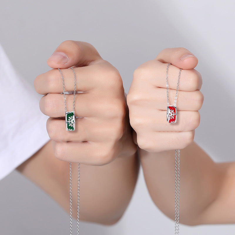 Cute Christmas Jewelry Couple Gift Set