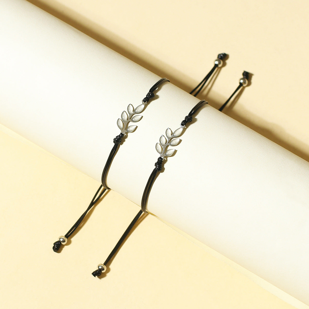 Night Glowing Friendship Bracelets Set for two