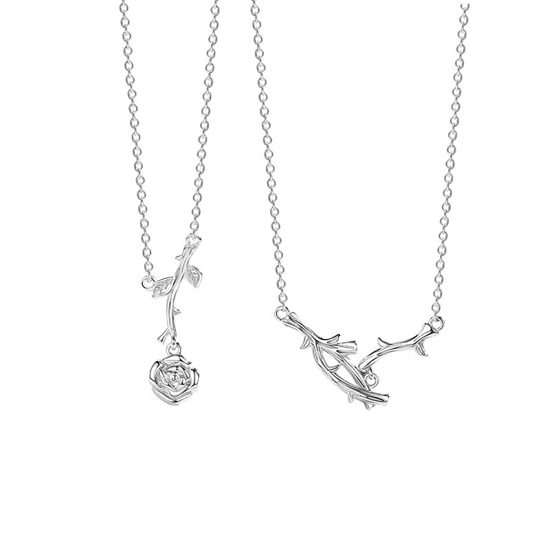 Matching Rose Romantic Couple Jewelry Set for Two