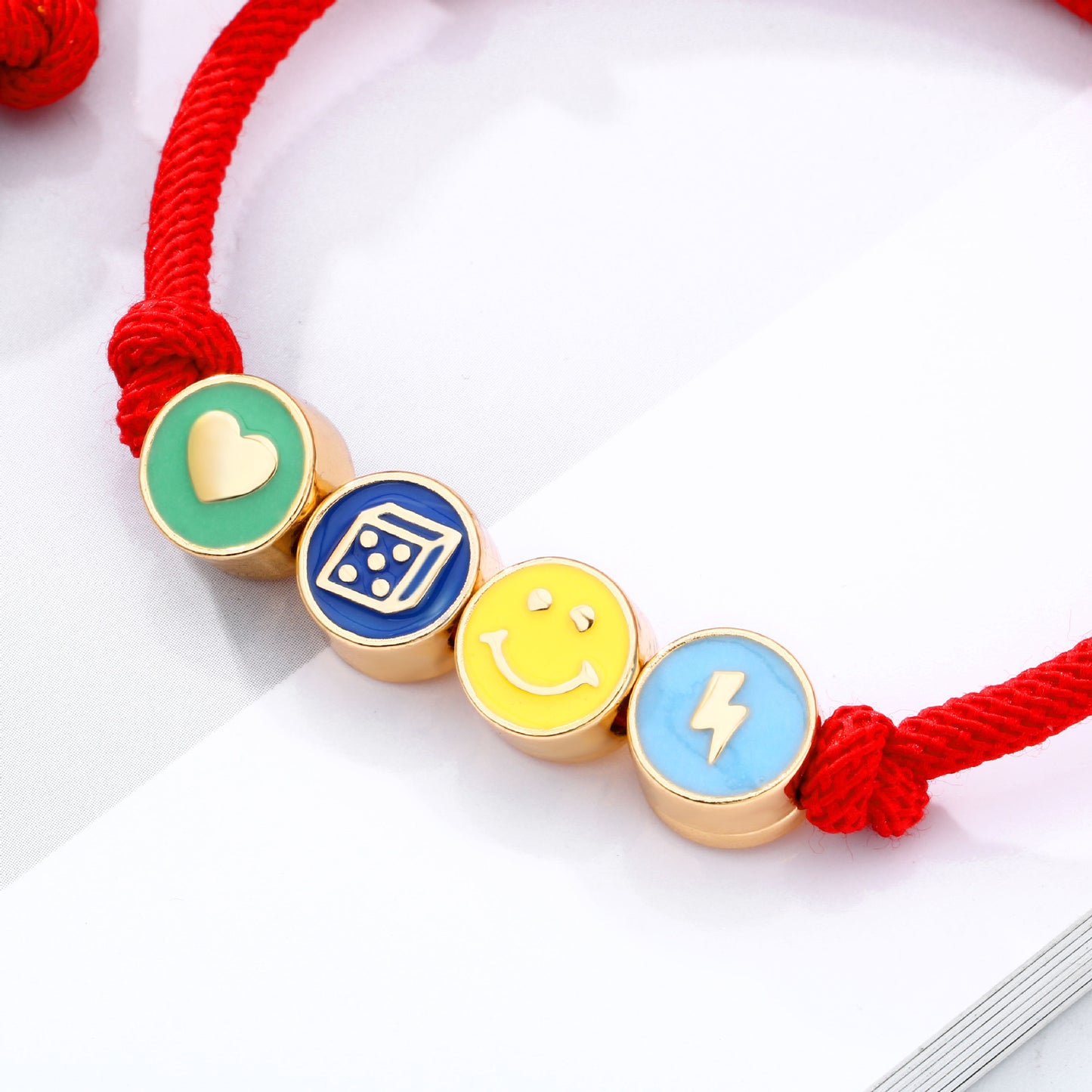 Matching Charms Bracelets Set for Couples