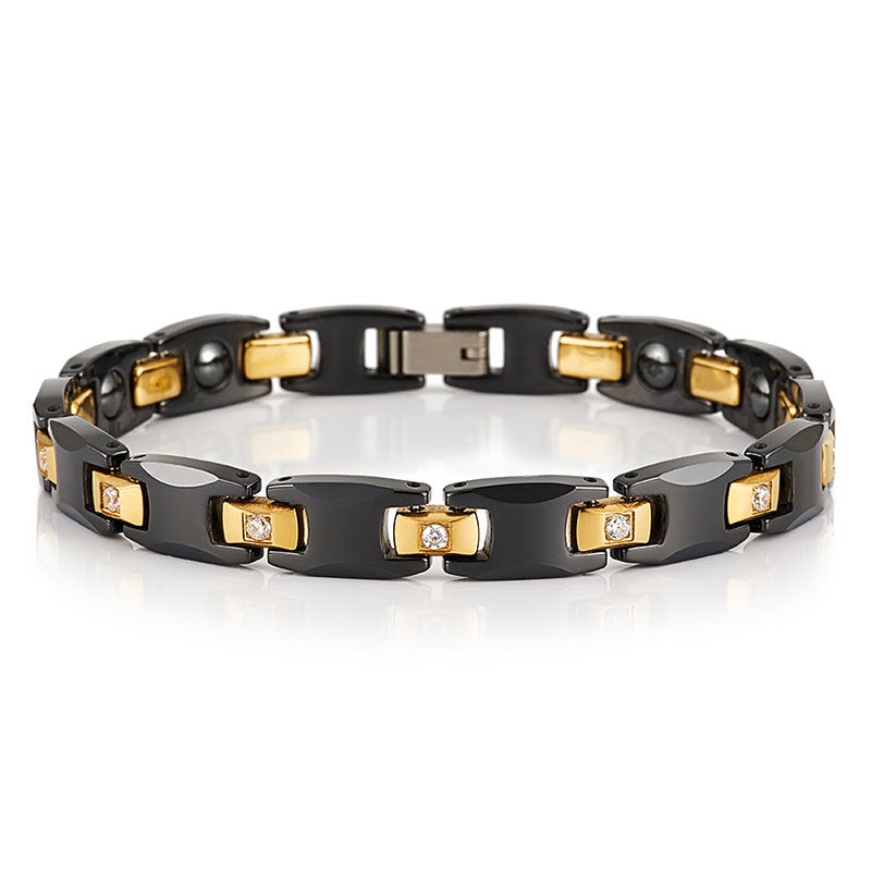 Engraved Energy Magnets Matching Bracelets