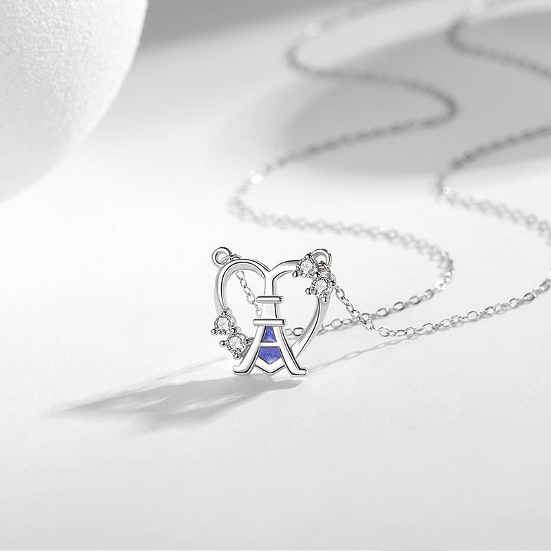 Romantic Eiffel Tower Couple Necklaces Set