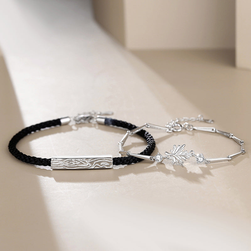 Matching Bracelets Set for Him and Her