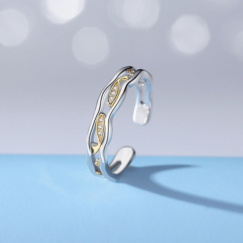 Matching Twin Rings Set for Couples