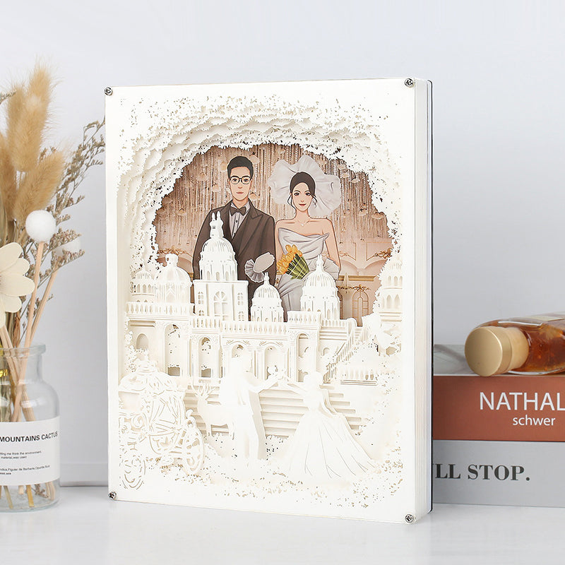 3D Custom Photo Paper Lamp Gift