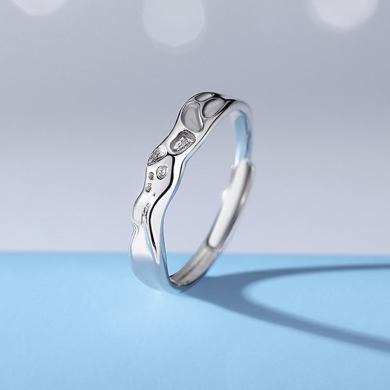Matching Lily Pair Promise Rings Set for Two