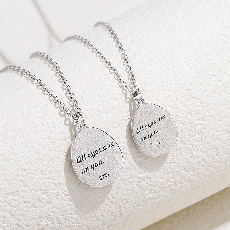 Matching Sun Flower Necklaces Set for Couples