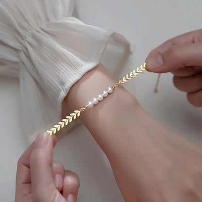 Natural Pearl Bracelet