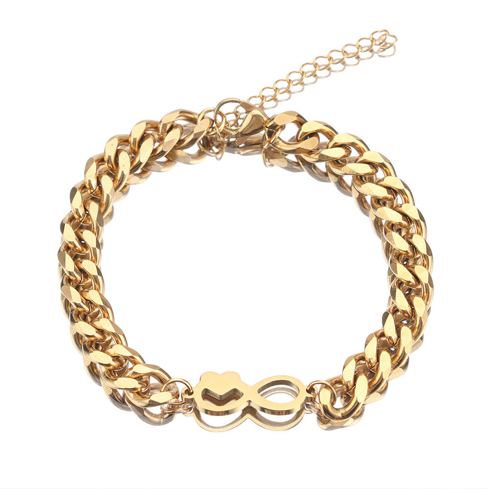 Matching Infinity Bracelets Set for Couples