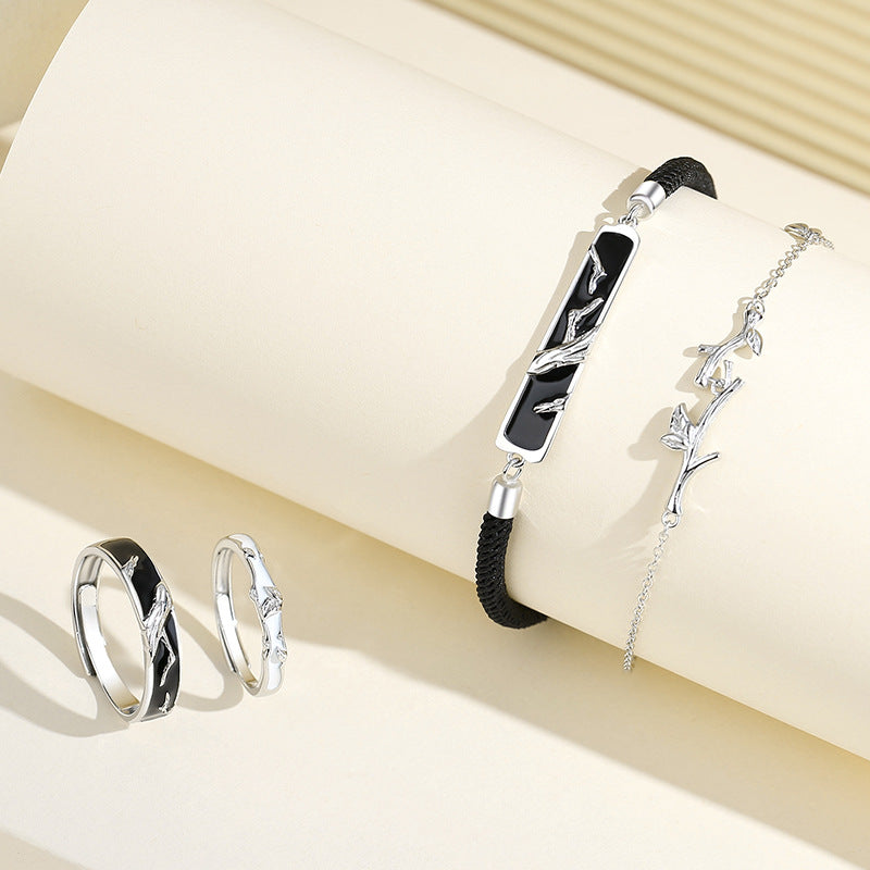 Matching Relationship Bracelets Set for Couples