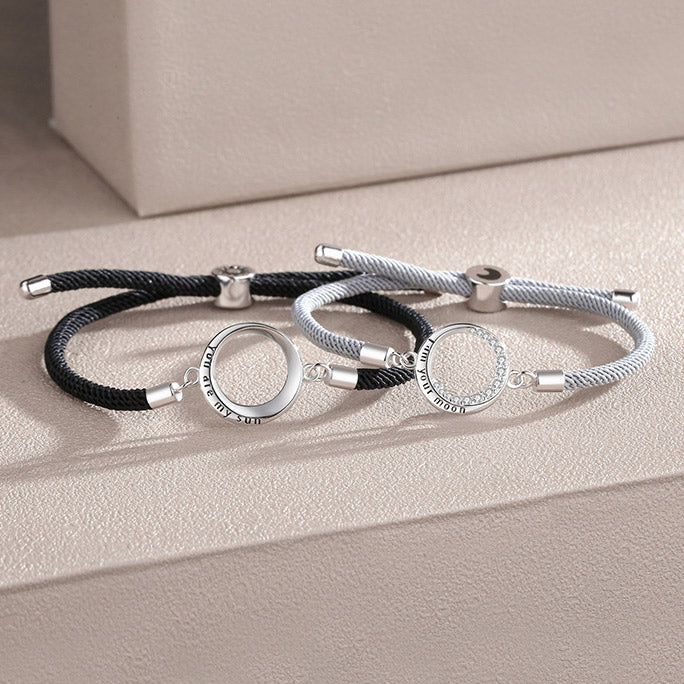Sun and Moon Relationship Couple Bracelets