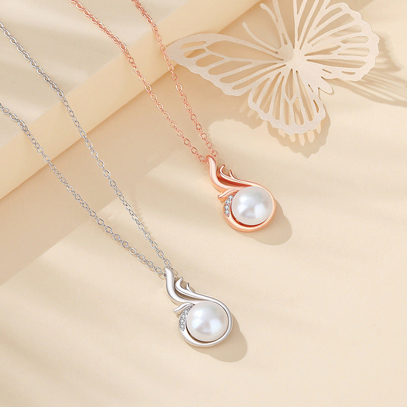 Phoenix Pearl Necklace for Women