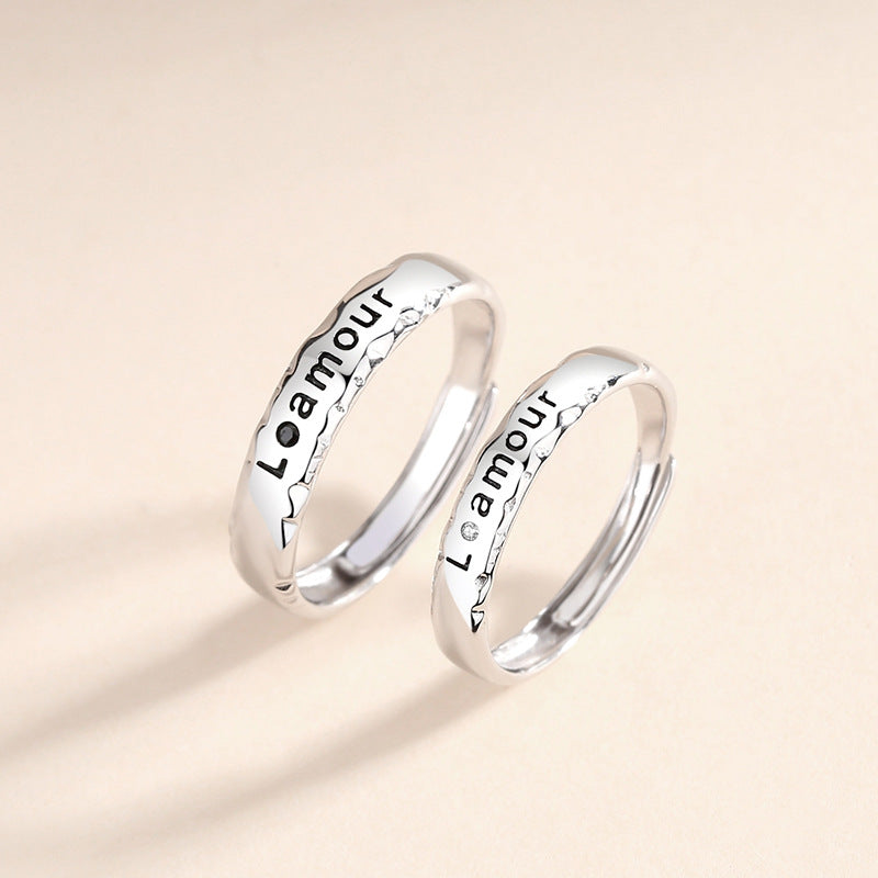 Amour Matching Wedding Rings Set for Two