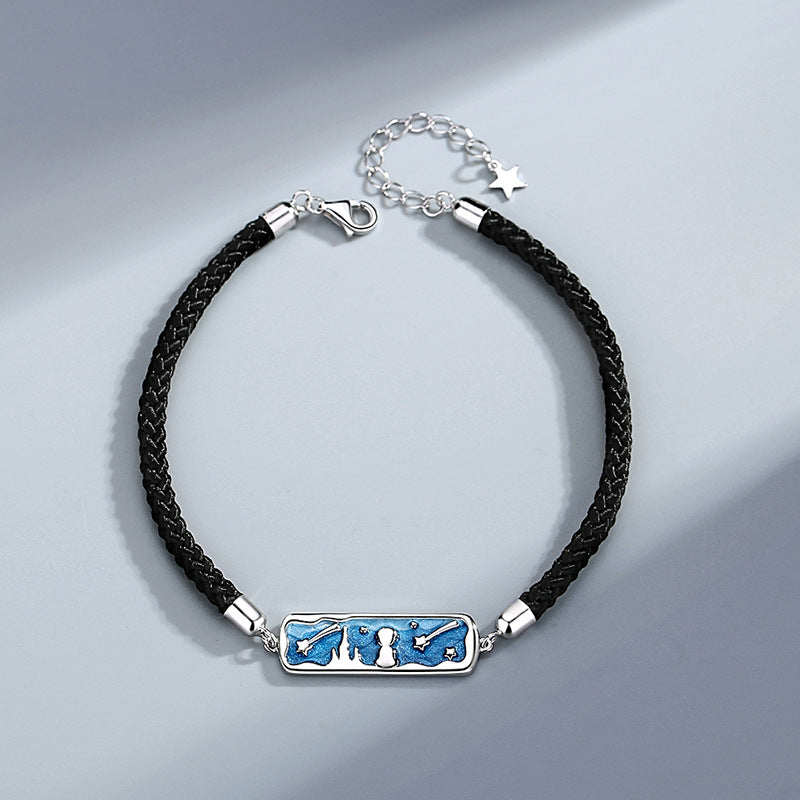 Personalized Bracelets Set for Girlfriend Boyfriend