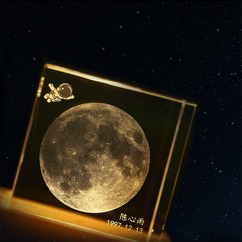 Personalized Moon Phase Lamp Gift for Couples
